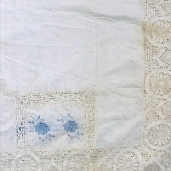 Vintage Country House Window Valance Embroidered - Picture 4 of 4